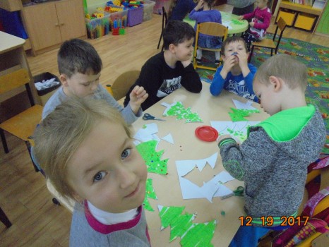 Grudzień 2017 w oddziale przedszkolnym w Ćwikowie