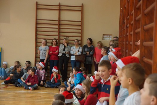Mecz św Mikołaje kontra uczniowie 7