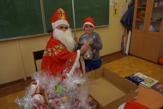 Wizyta Św Mikołaja w naszej szkole 10