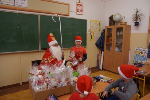 Wizyta Św Mikołaja w naszej szkole 11