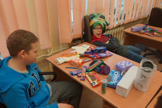 Wizyta Św Mikołaja w naszej szkole 2