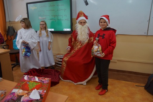 Wizyta Św Mikołaja w naszej szkole 20