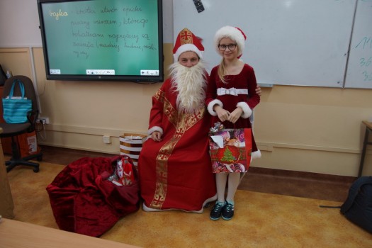 Wizyta Św Mikołaja w naszej szkole 21