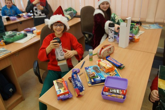 Wizyta Św Mikołaja w naszej szkole 3