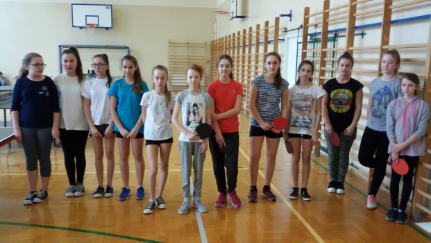 Mistrzostwa Powiatu w tenisie stołowym dziewcząt 3