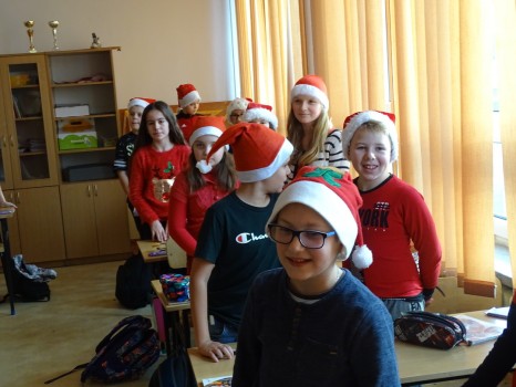 Wizyta Św. Mikołaj wnaszej szkole 12