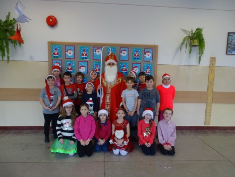 Wizyta Św. Mikołaj wnaszej szkole 16