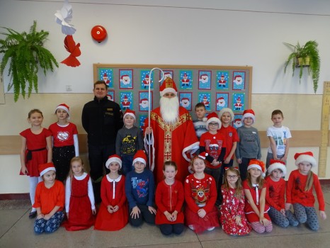 Wizyta Św. Mikołaj wnaszej szkole 20