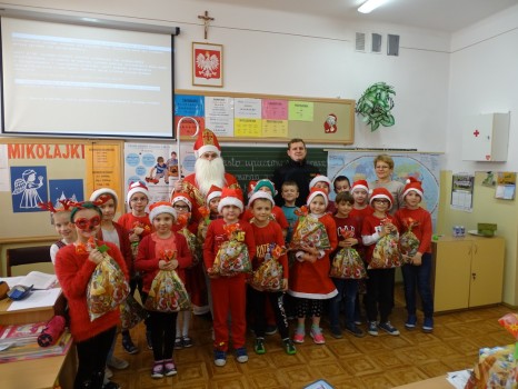 Wizyta Św. Mikołaj wnaszej szkole 21