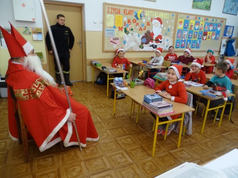 Wizyta Św. Mikołaj wnaszej szkole 26