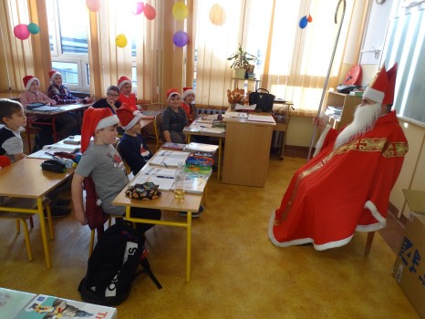 Wizyta Św. Mikołaj wnaszej szkole 32