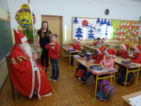 Wizyta Św. Mikołaj wnaszej szkole 34