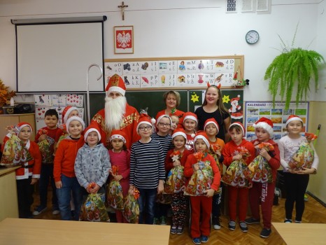 Wizyta Św. Mikołaj wnaszej szkole 41