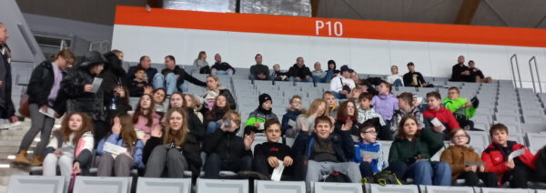Nasi uczniowie oglądali gwiazdy  piłki ręcznej w Tarnowie