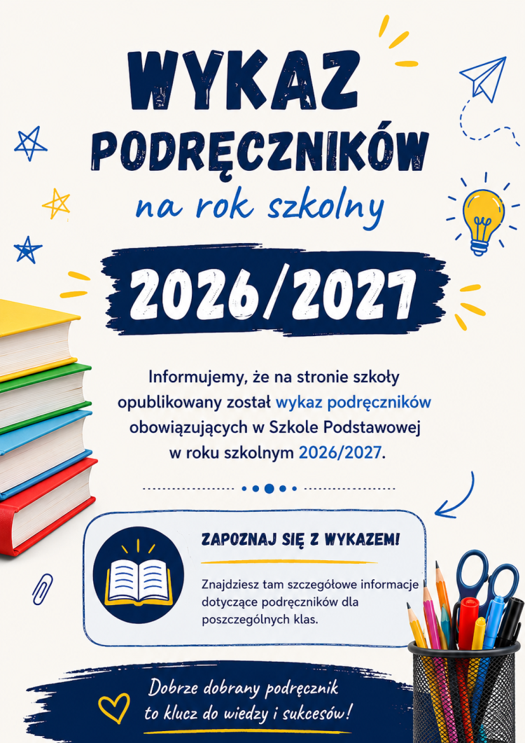Szkolny zestaw podręczników 2026/27